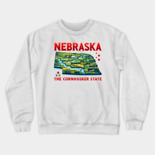 Nebraska Lover Crewneck Sweatshirt